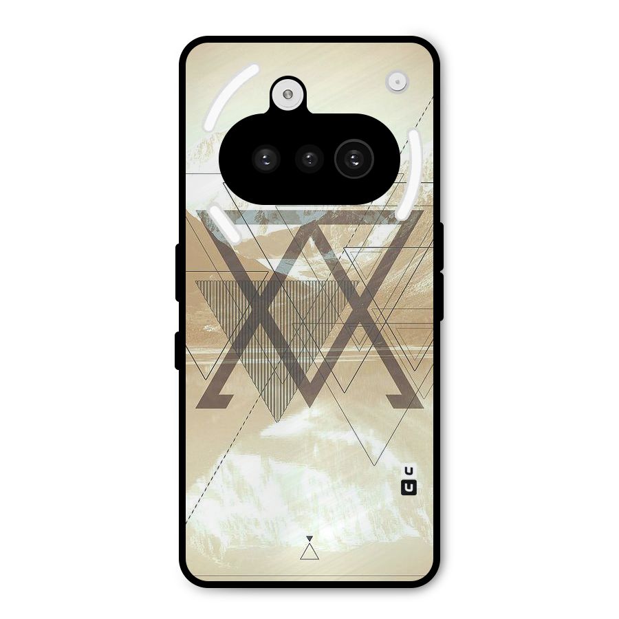 Beige View Metal Back Case for Nothing Phone 3a