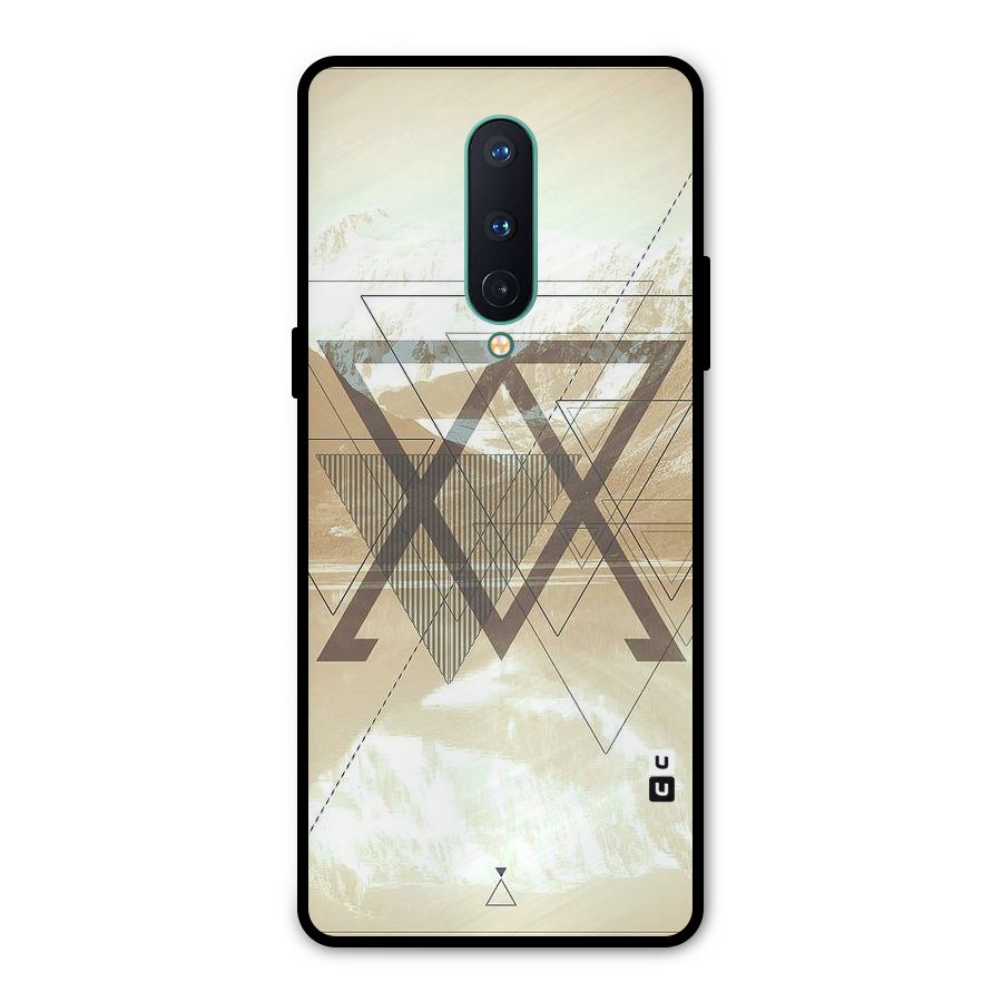 Beige View Metal Back Case for OnePlus 8