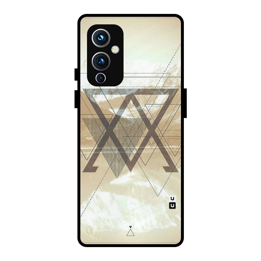 Beige View Metal Back Case for OnePlus 9