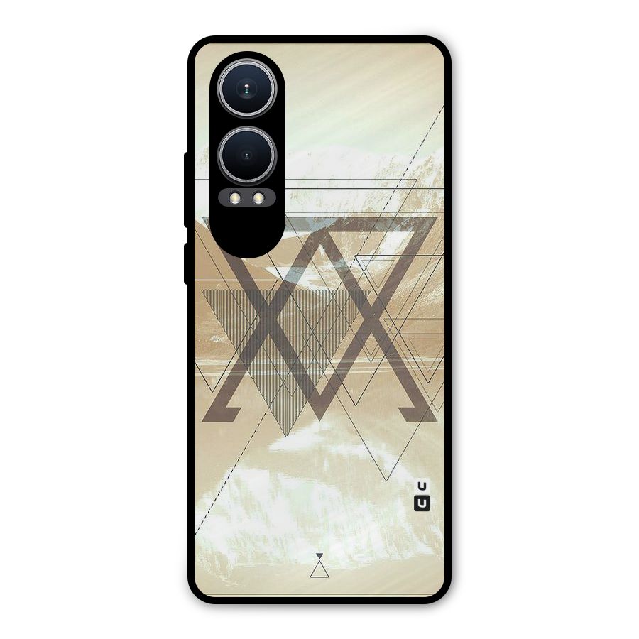 Beige View Metal Back Case for OnePlus Nord CE4 Lite