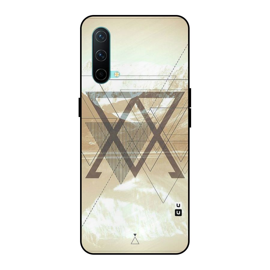 Beige View Metal Back Case for OnePlus Nord CE 5G