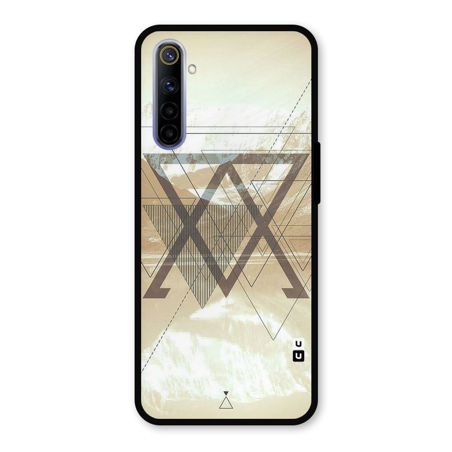 Beige View Metal Back Case for Realme 6i