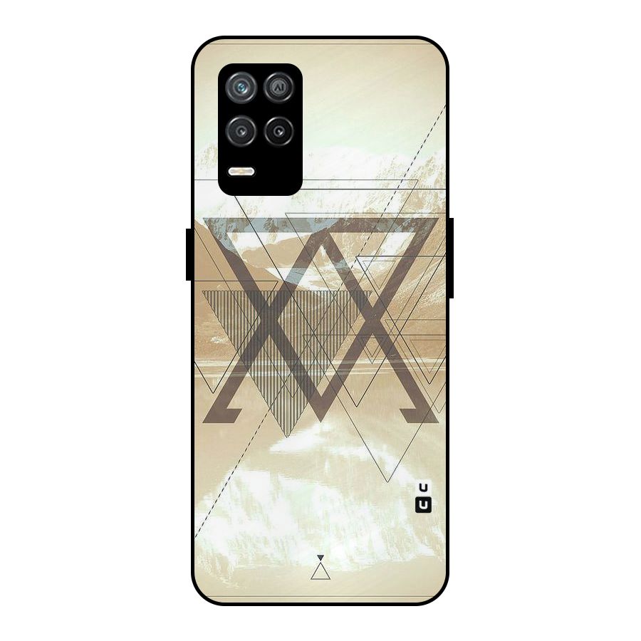 Beige View Metal Back Case for Realme 9 5G