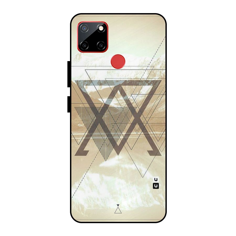 Beige View Metal Back Case for Realme C12