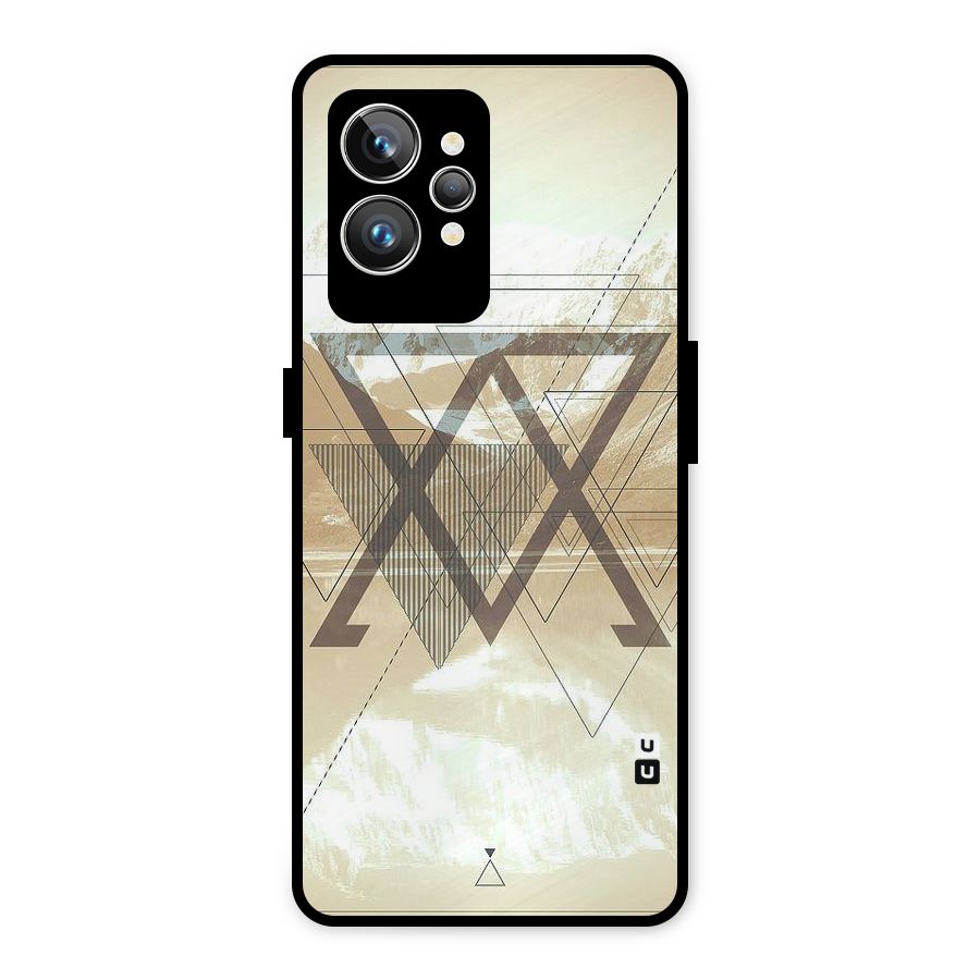 Beige View Metal Back Case for Realme GT2 Pro
