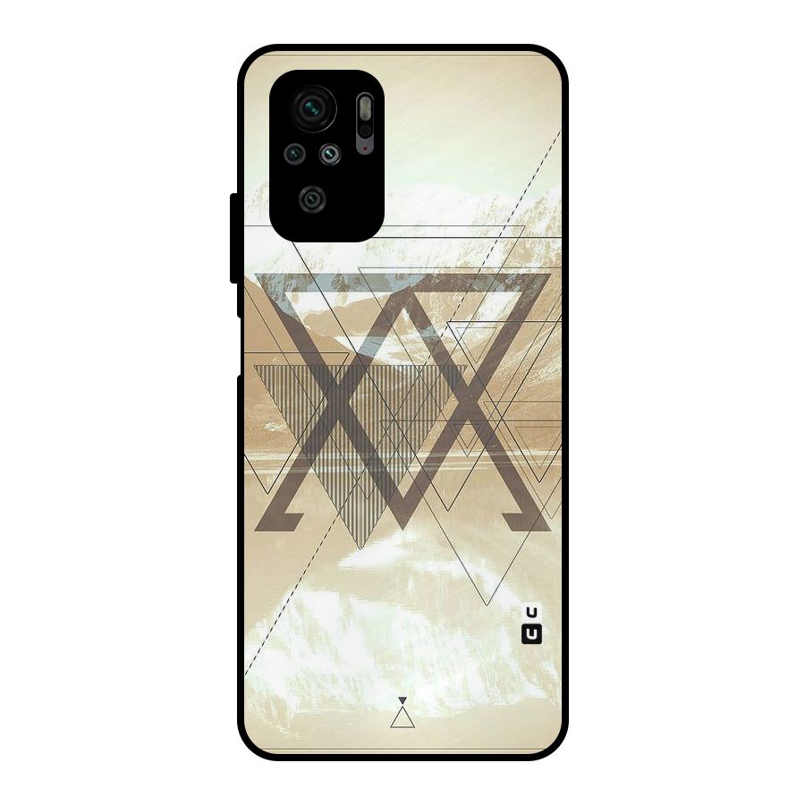 Beige View Metal Back Case for Redmi Note 11 SE