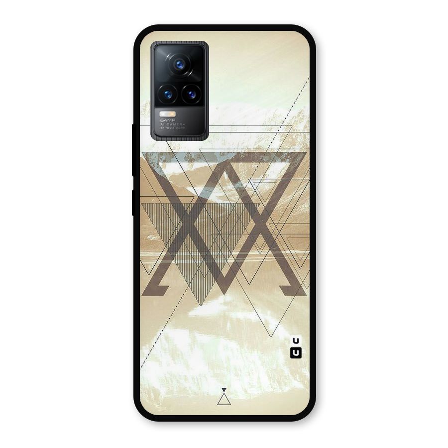 Beige View Metal Back Case for Vivo Y73
