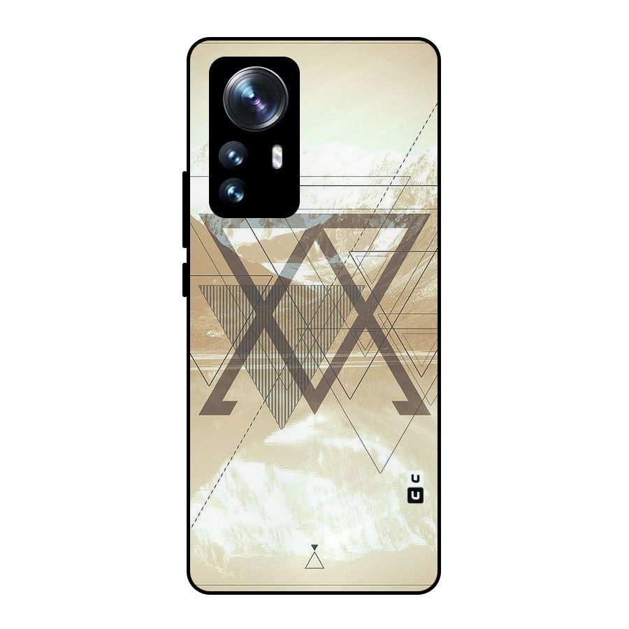 Beige View Metal Back Case for Xiaomi 12 Pro