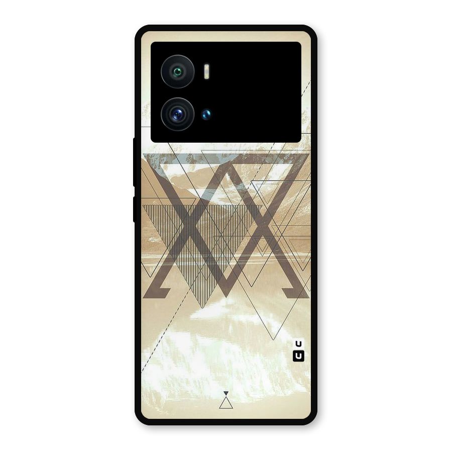Beige View Metal Back Case for iQOO 9 Pro