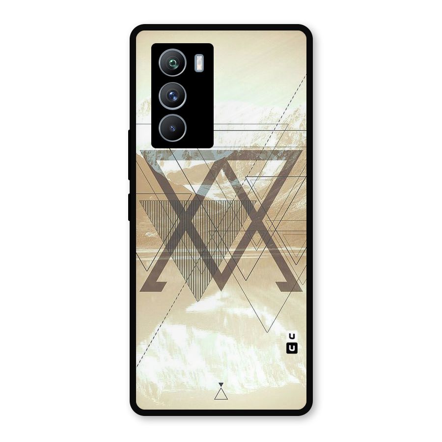 Beige View Metal Back Case for iQOO 9 SE
