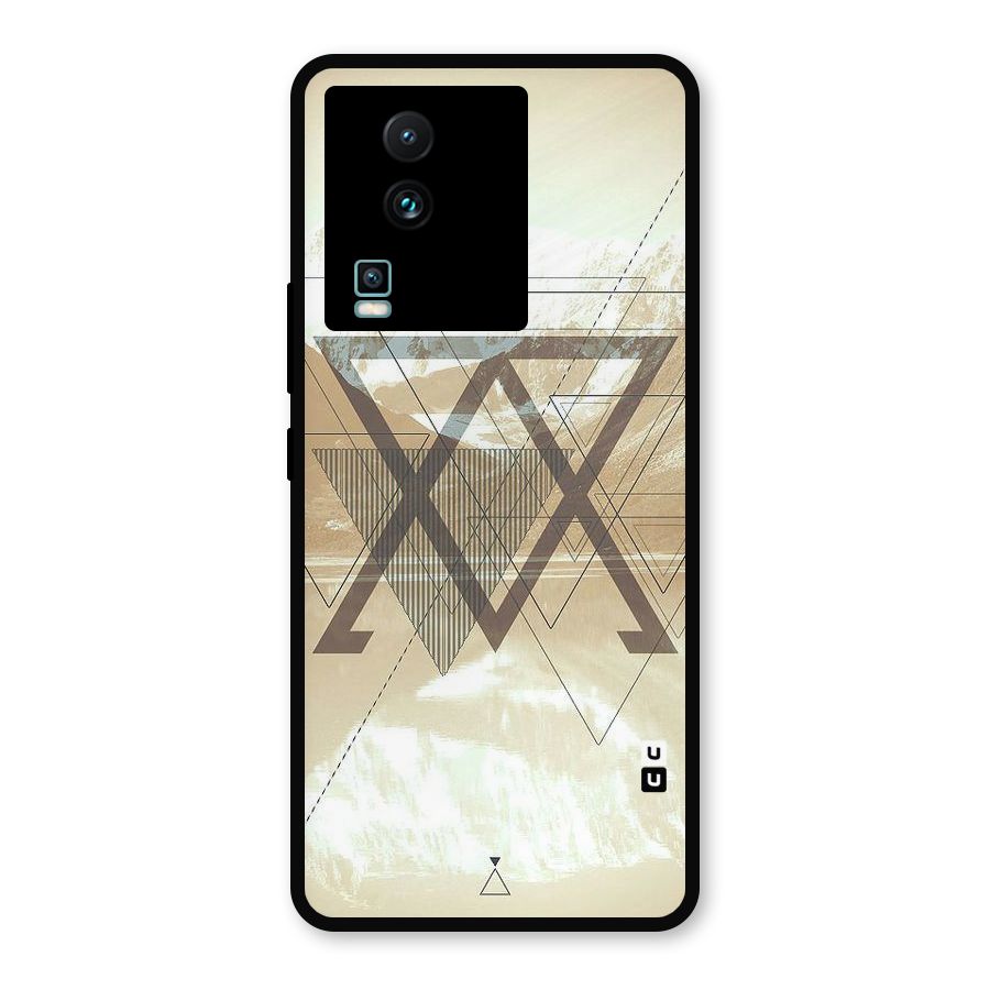 Beige View Metal Back Case for iQOO Neo 7