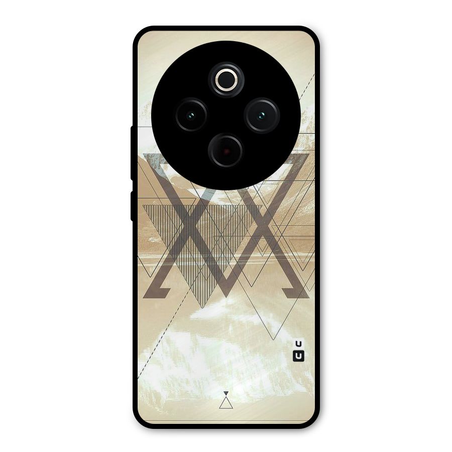 Beige View Metal Back Case for iQOO Z10