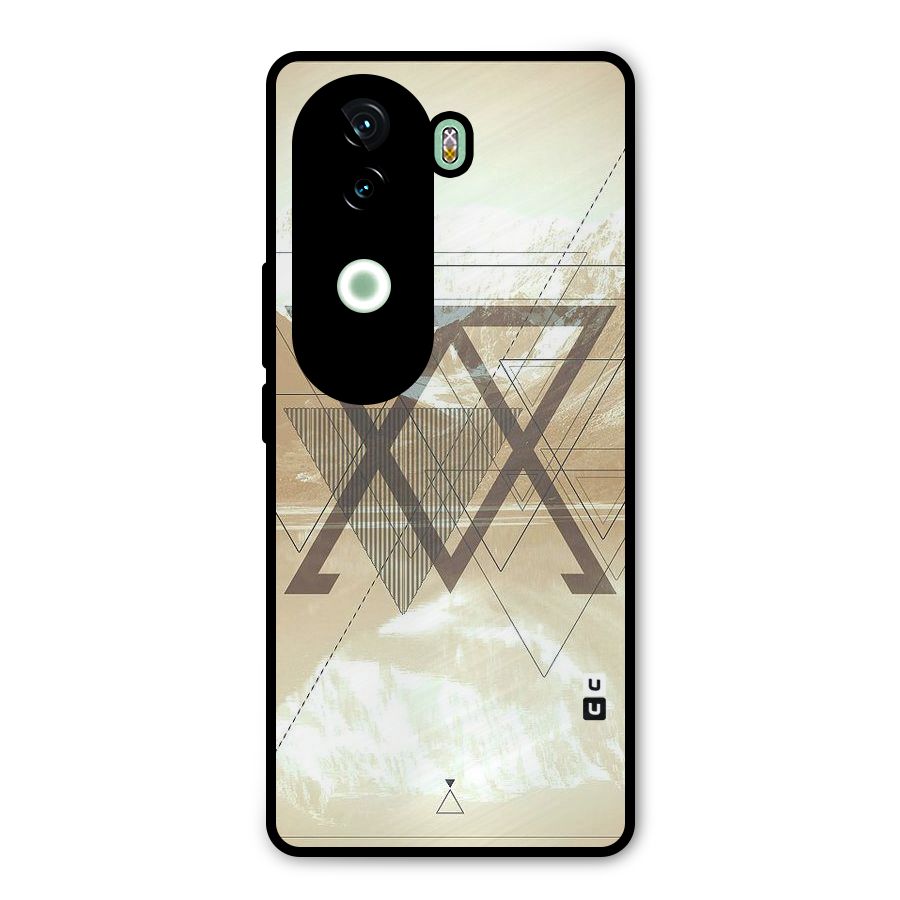 Beige View Metal Back Case for iQOO Z9s