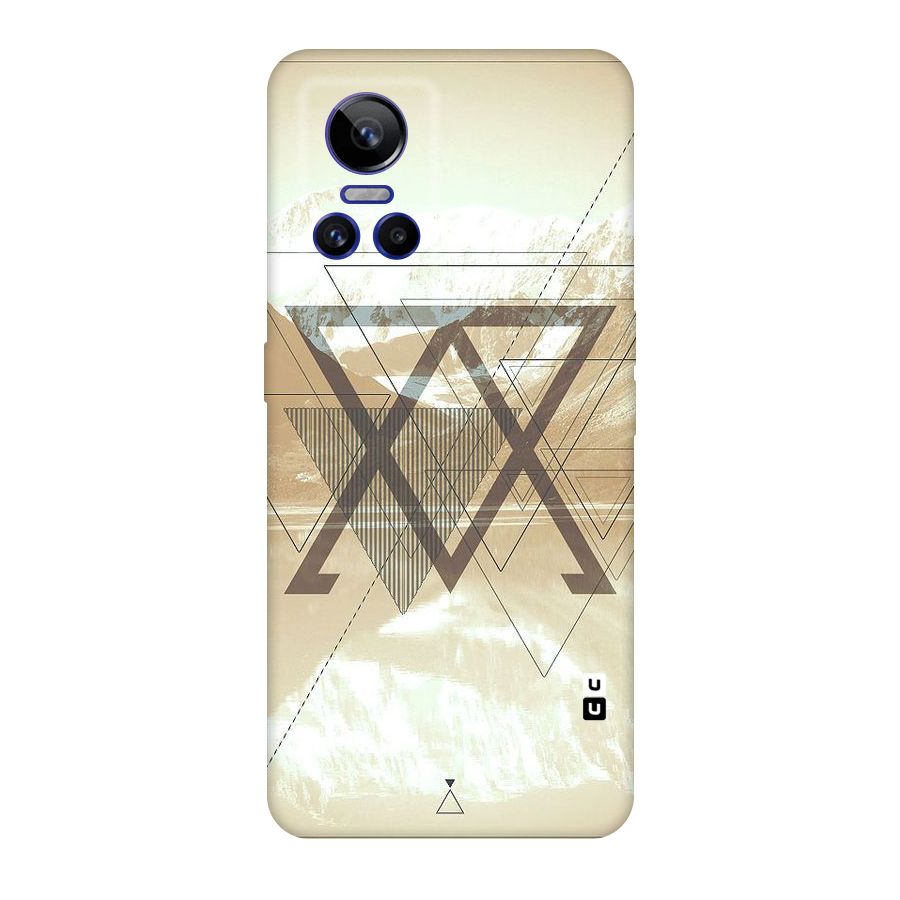 Beige View Original Polycarbonate Back Case for Realme GT Neo 3