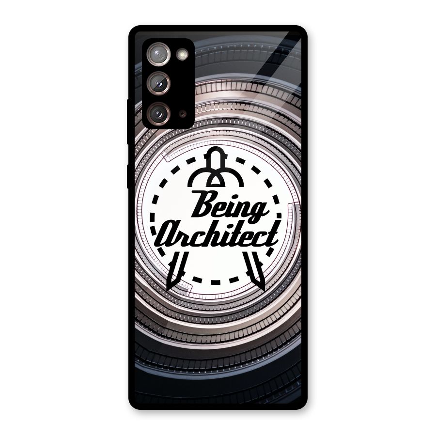 Being Architect Glass Back Case for Galaxy Note 20