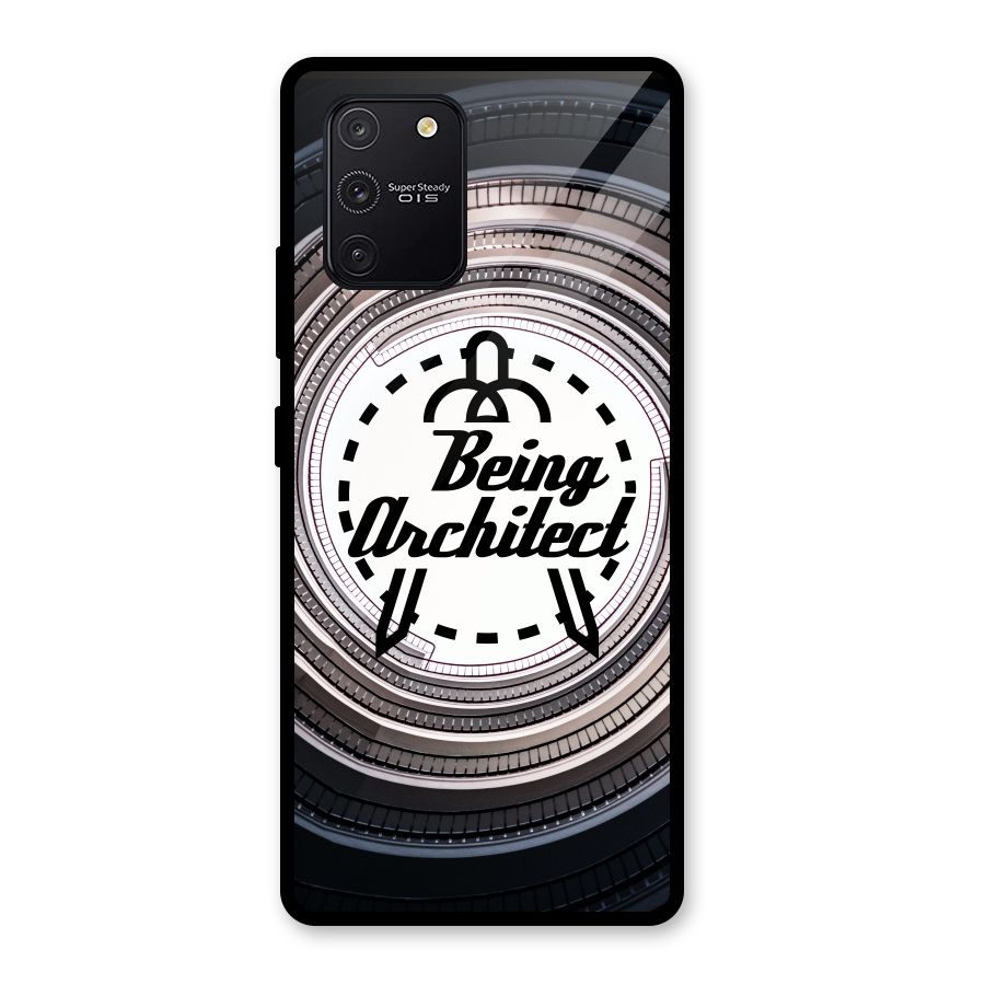 Being Architect Glass Back Case for Galaxy S10 Lite
