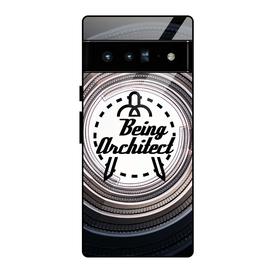 Being Architect Glass Back Case for Google Pixel 6 Pro
