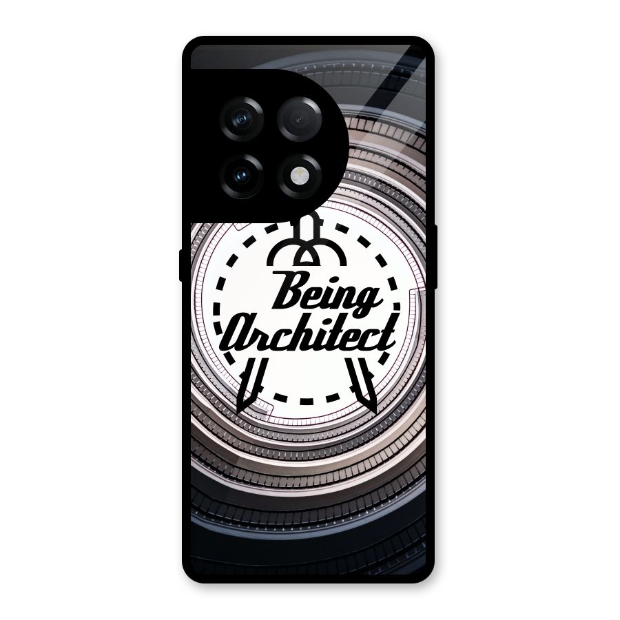 Being Architect Glass Back Case for OnePlus 11R