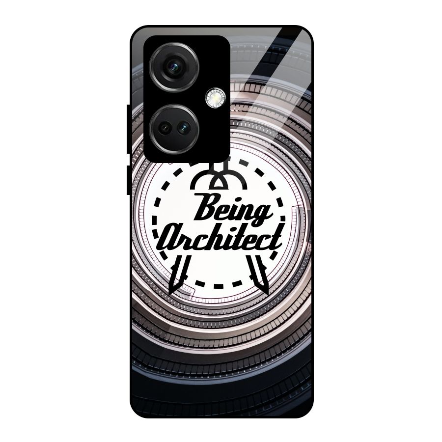 Being Architect Glass Back Case for OnePlus Nord CE 3 5G