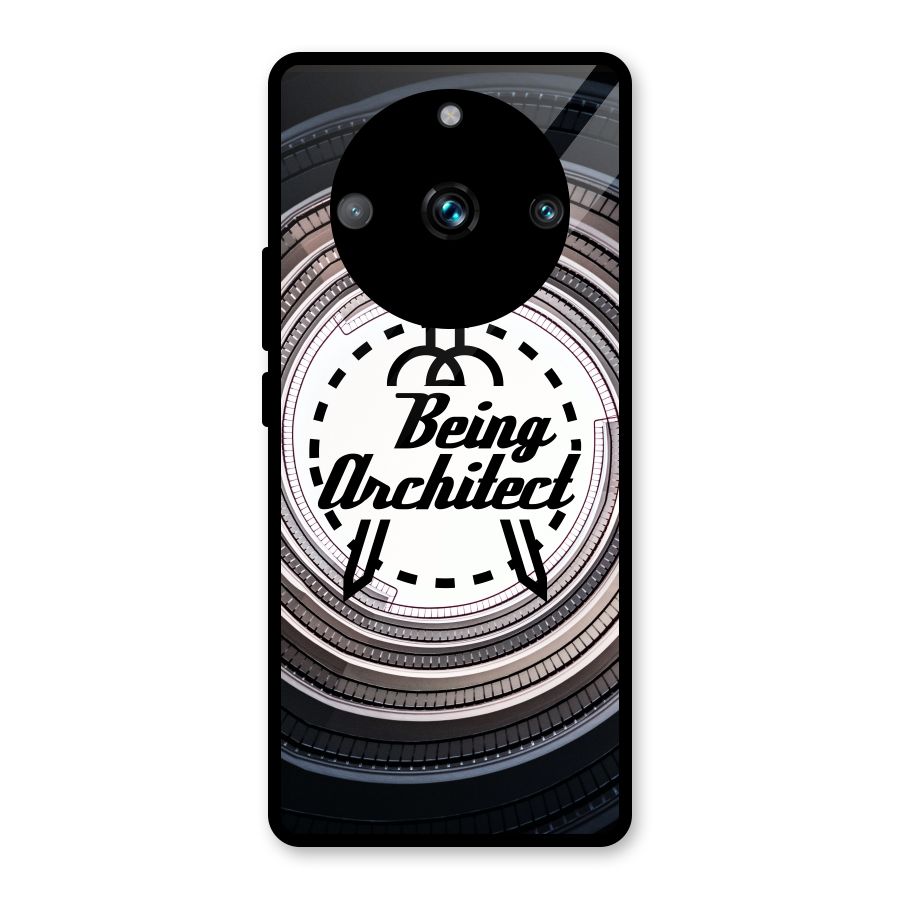 Being Architect Glass Back Case for Realme 11 Pro Plus