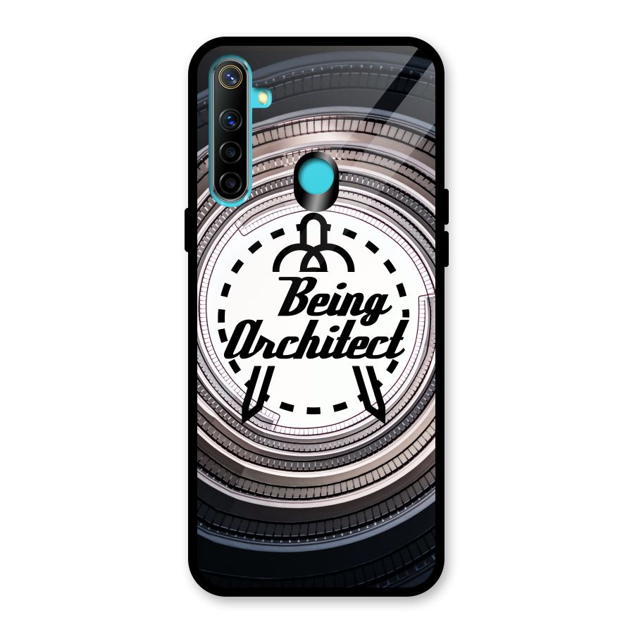 Being Architect Glass Back Case for Realme 5i