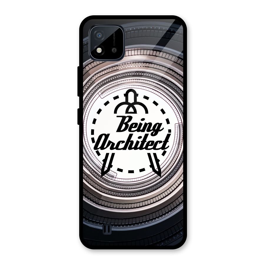 Being Architect Glass Back Case for Realme C11 2021
