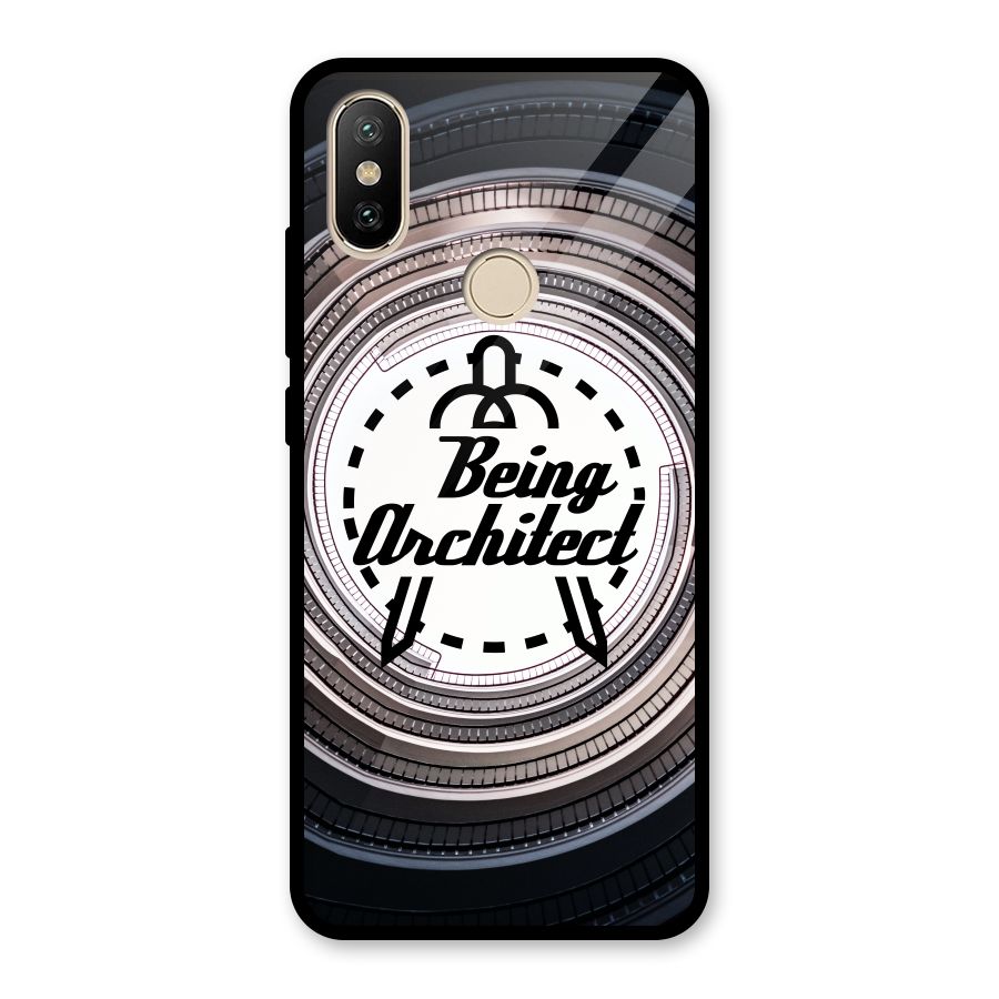Being Architect Glass Back Case for Redmi A2