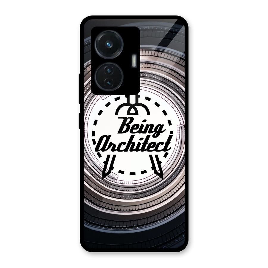 Being Architect Glass Back Case for Vivo T1 44W