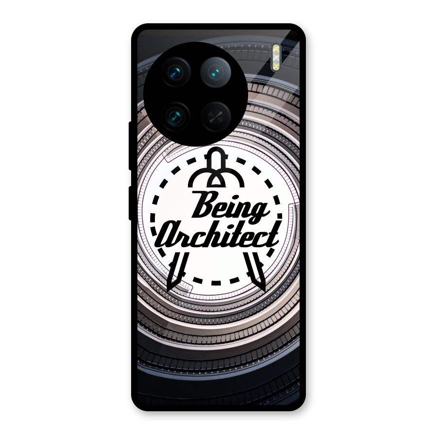 Being Architect Glass Back Case for Vivo X90 Pro