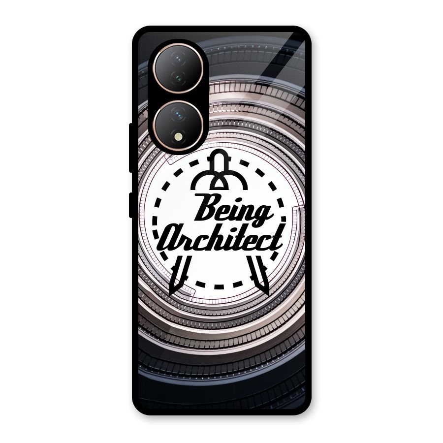 Being Architect Glass Back Case for Vivo Y100A
