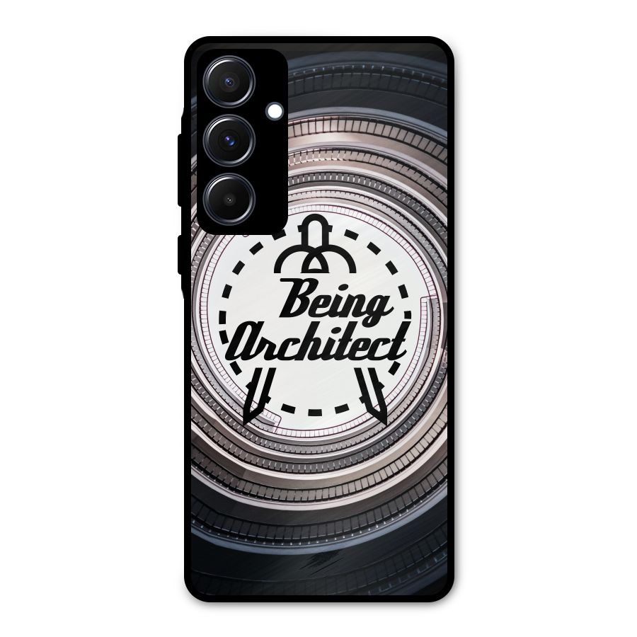 Being Architect Metal Back Case for Galaxy A55