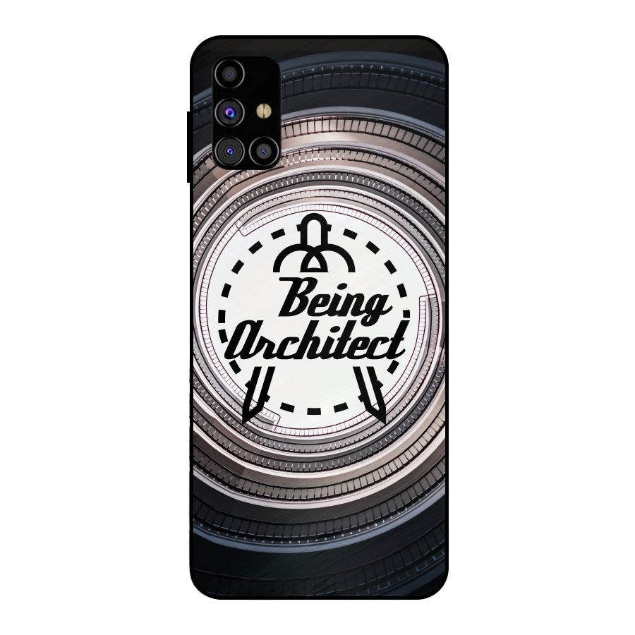 Being Architect Metal Back Case for Galaxy M31s