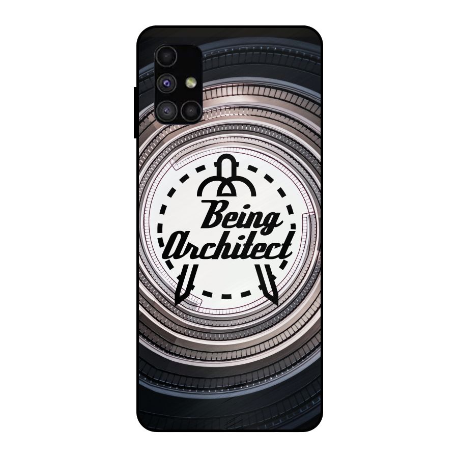 Being Architect Metal Back Case for Galaxy M51