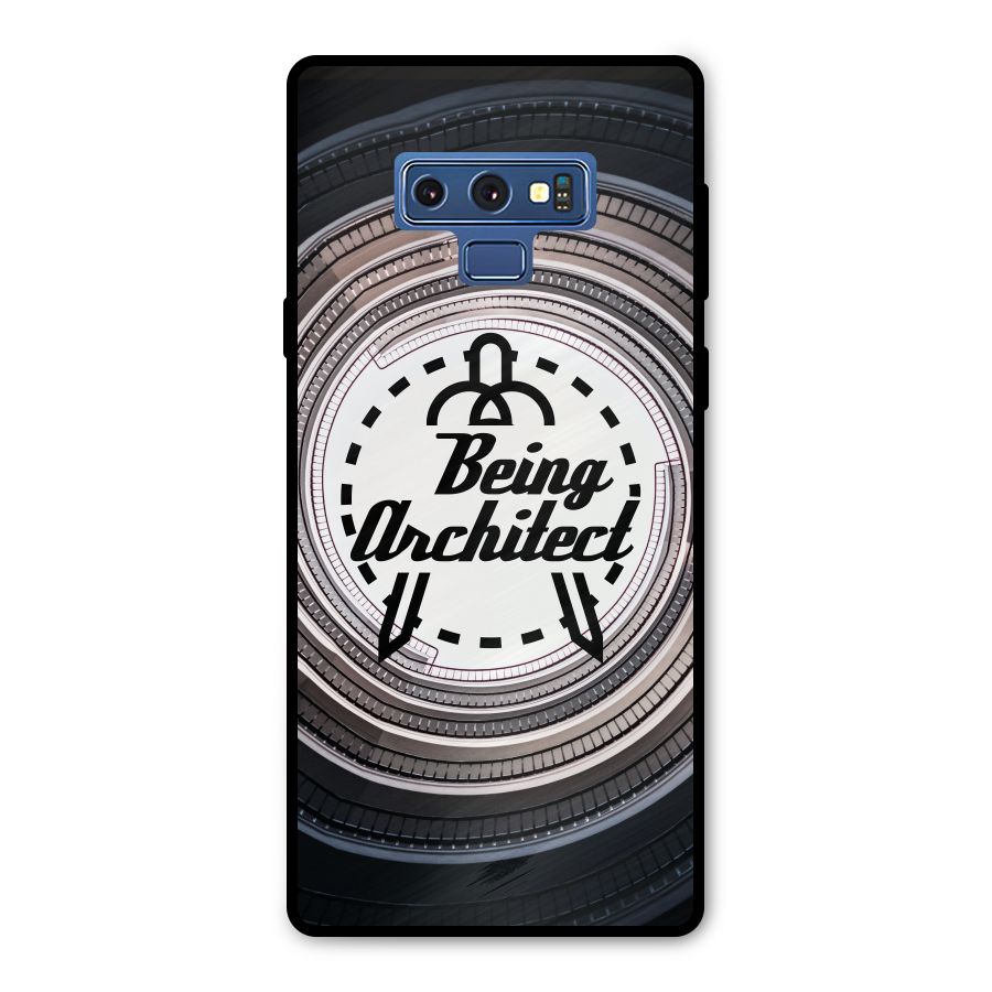 Being Architect Metal Back Case for Galaxy Note 9
