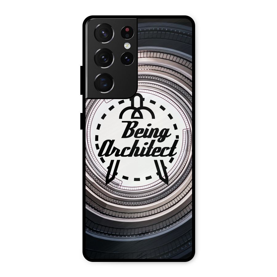 Being Architect Metal Back Case for Galaxy S21 Ultra 5G