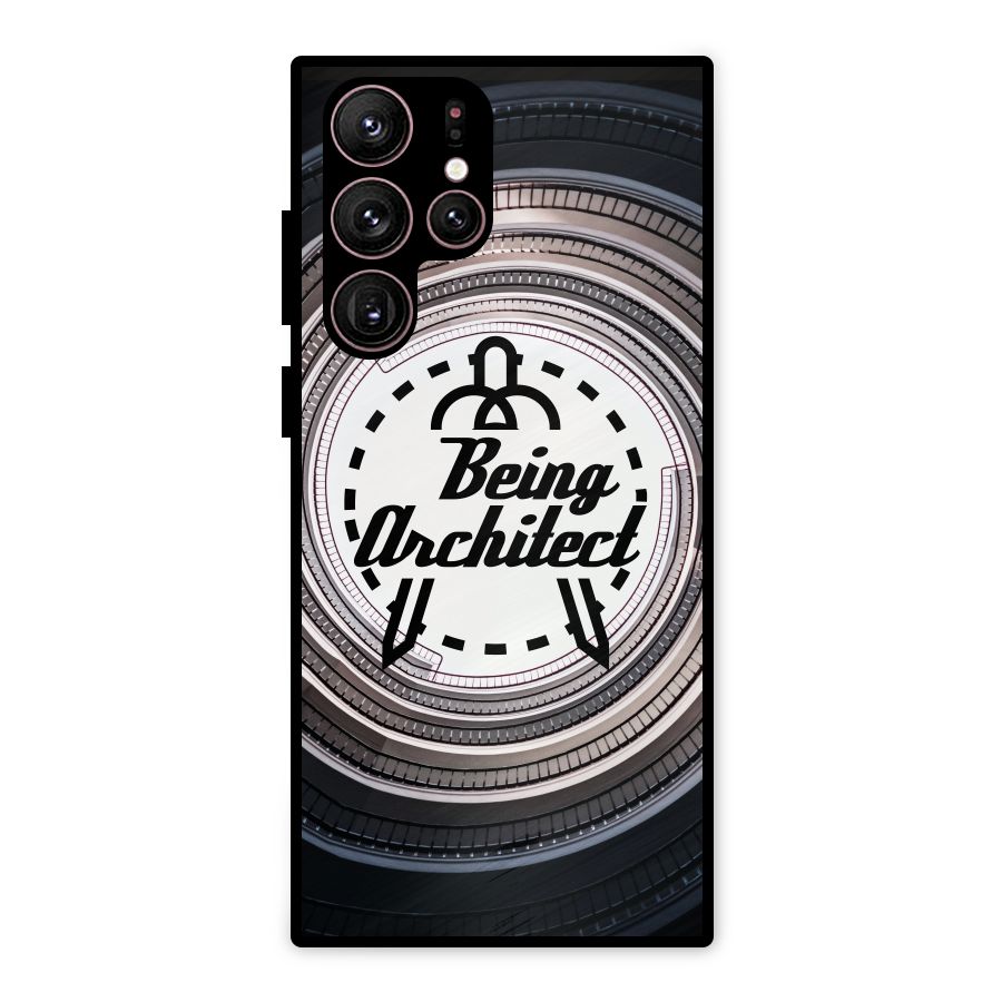 Being Architect Metal Back Case for Galaxy S22 Ultra 5G