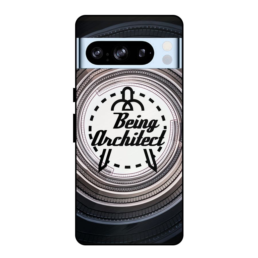 Being Architect Metal Back Case for Google Pixel 8 Pro