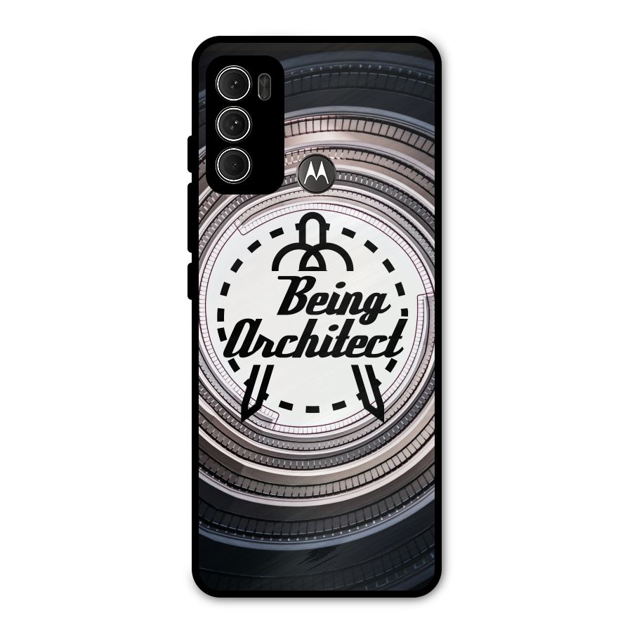 Being Architect Metal Back Case for Moto G60