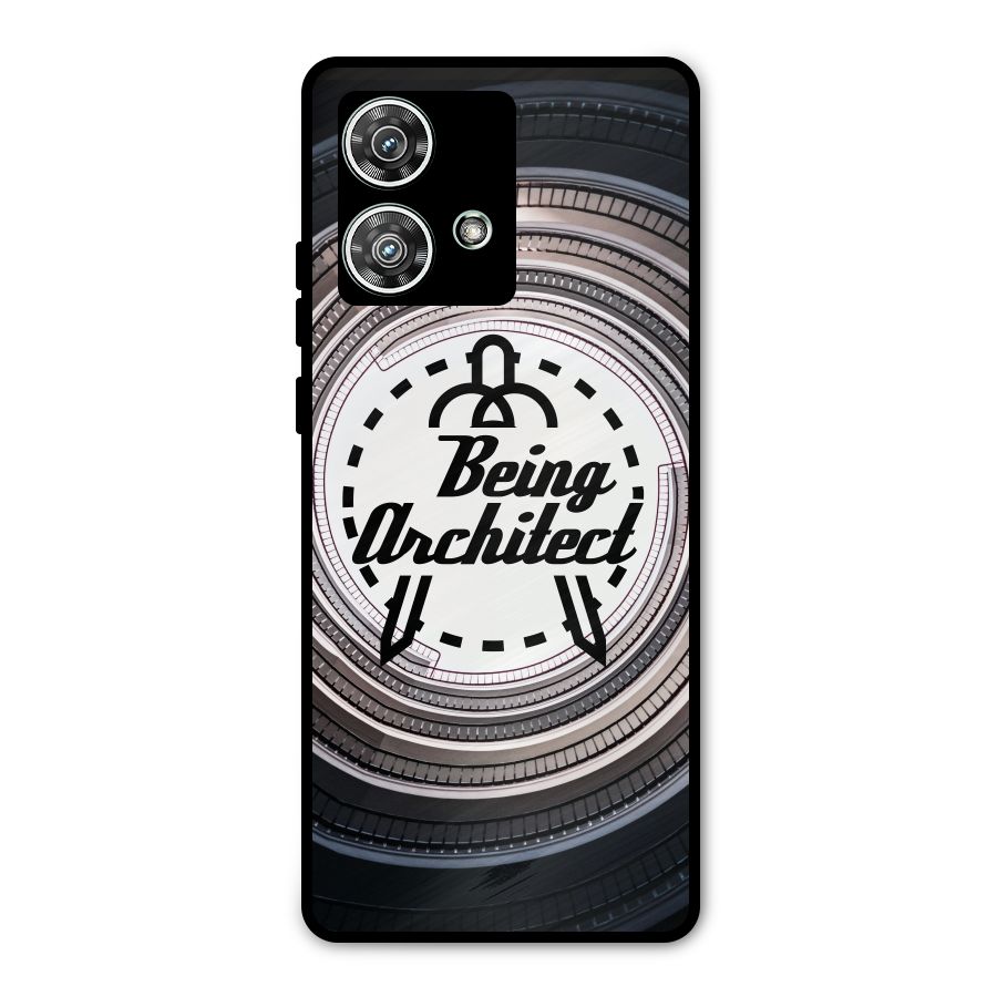 Being Architect Metal Back Case for Motorola Edge 40 Neo