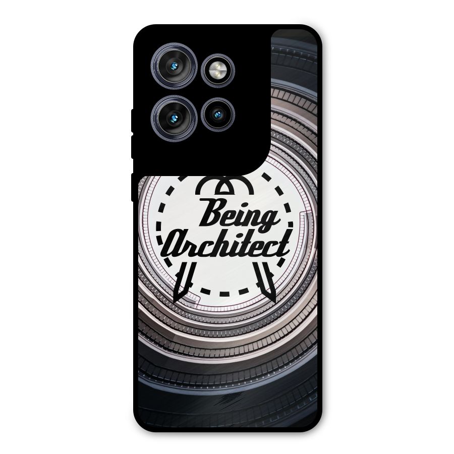 Being Architect Metal Back Case for Motorola Edge 50 Neo