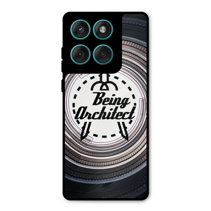 Being Architect Metal Back Case for Motorola Edge 60 Fusion