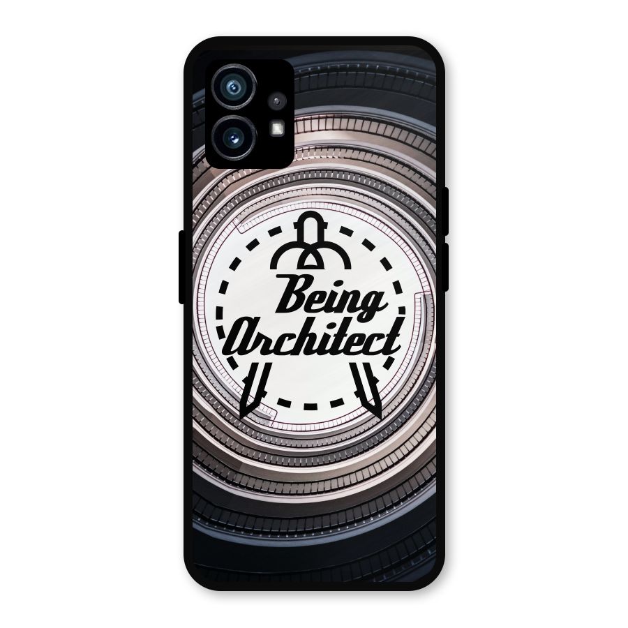 Being Architect Metal Back Case for Nothing Phone 1
