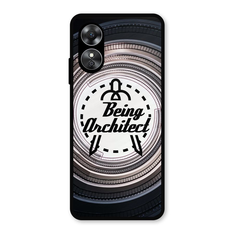 Being Architect Metal Back Case for Oppo A17