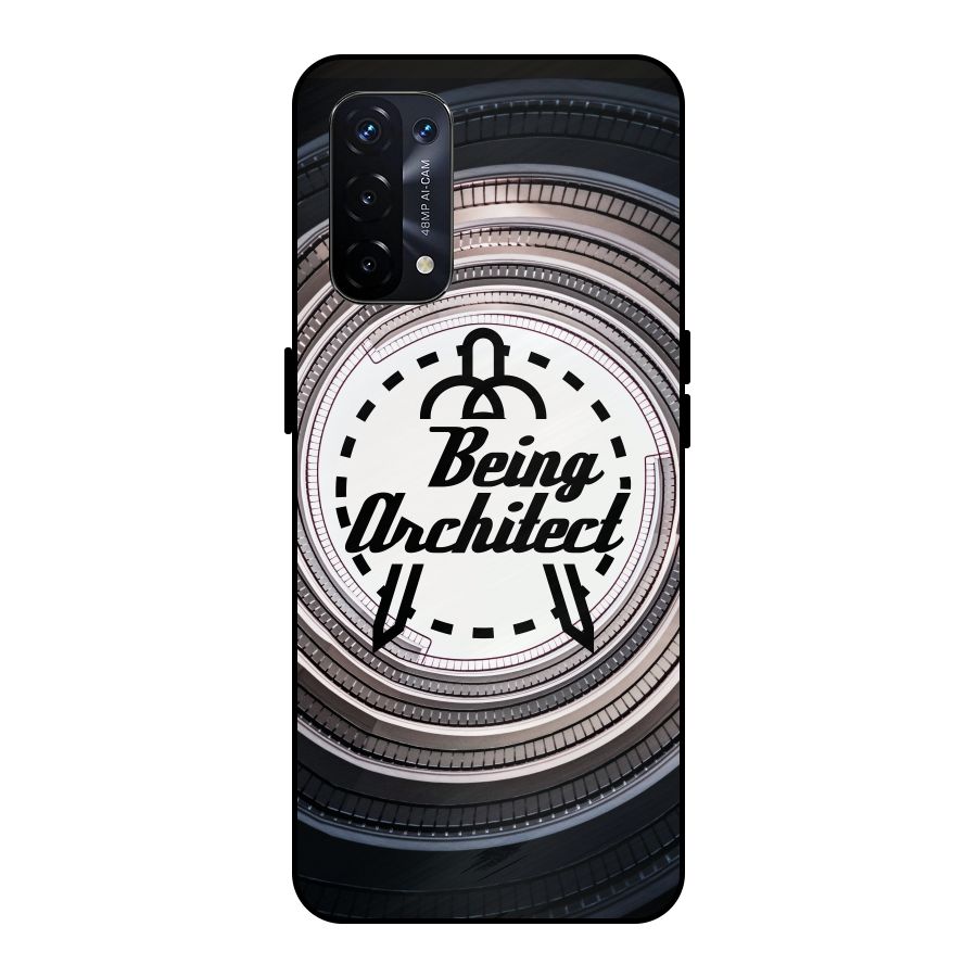 Being Architect Metal Back Case for Oppo A74 5G