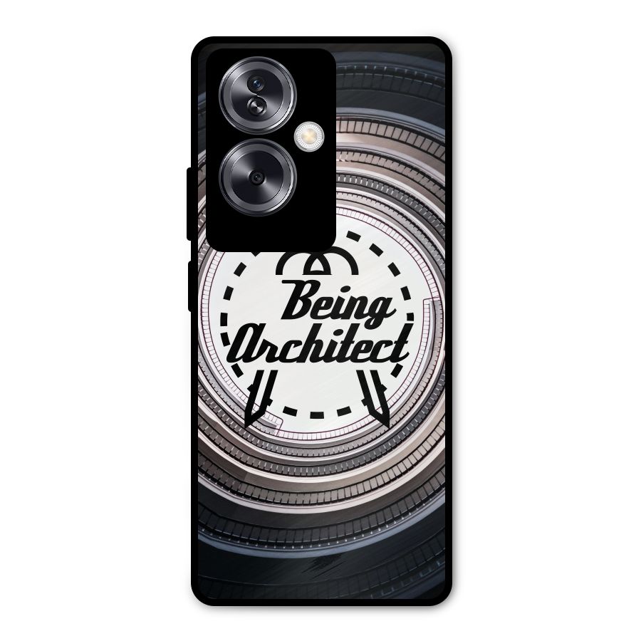Being Architect Metal Back Case for Oppo A79 5G