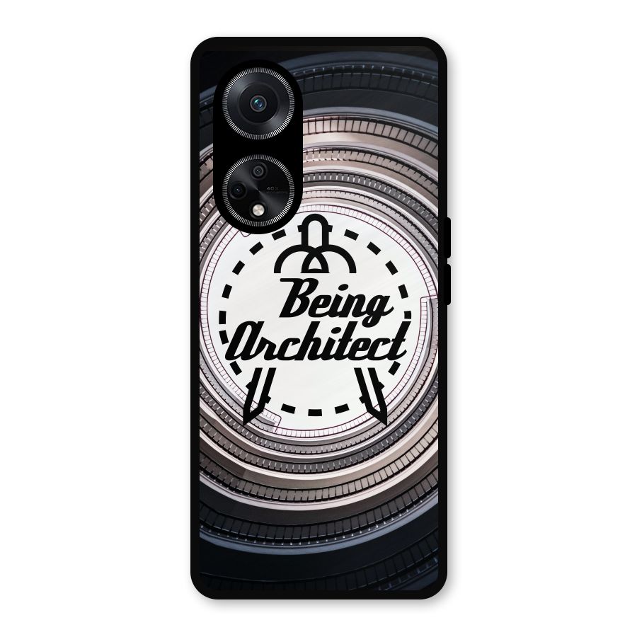 Being Architect Metal Back Case for Oppo F23