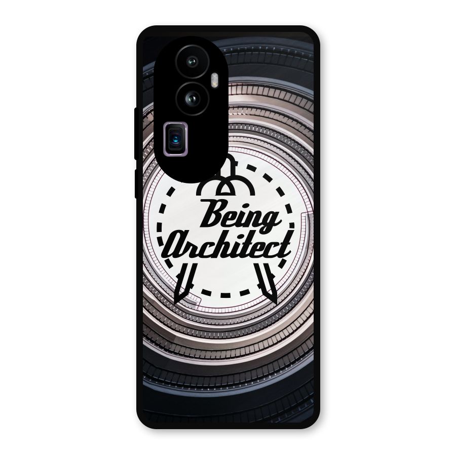 Being Architect Metal Back Case for Oppo Reno10 Pro Plus
