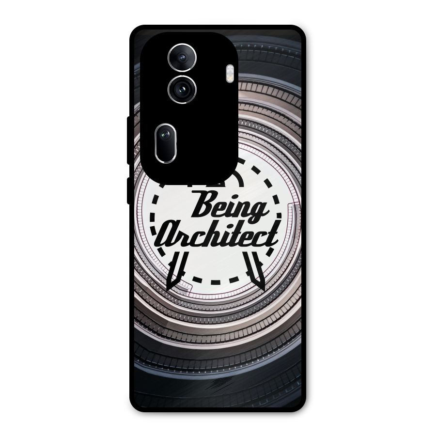 Being Architect Metal Back Case for Oppo Reno11 Pro 5G