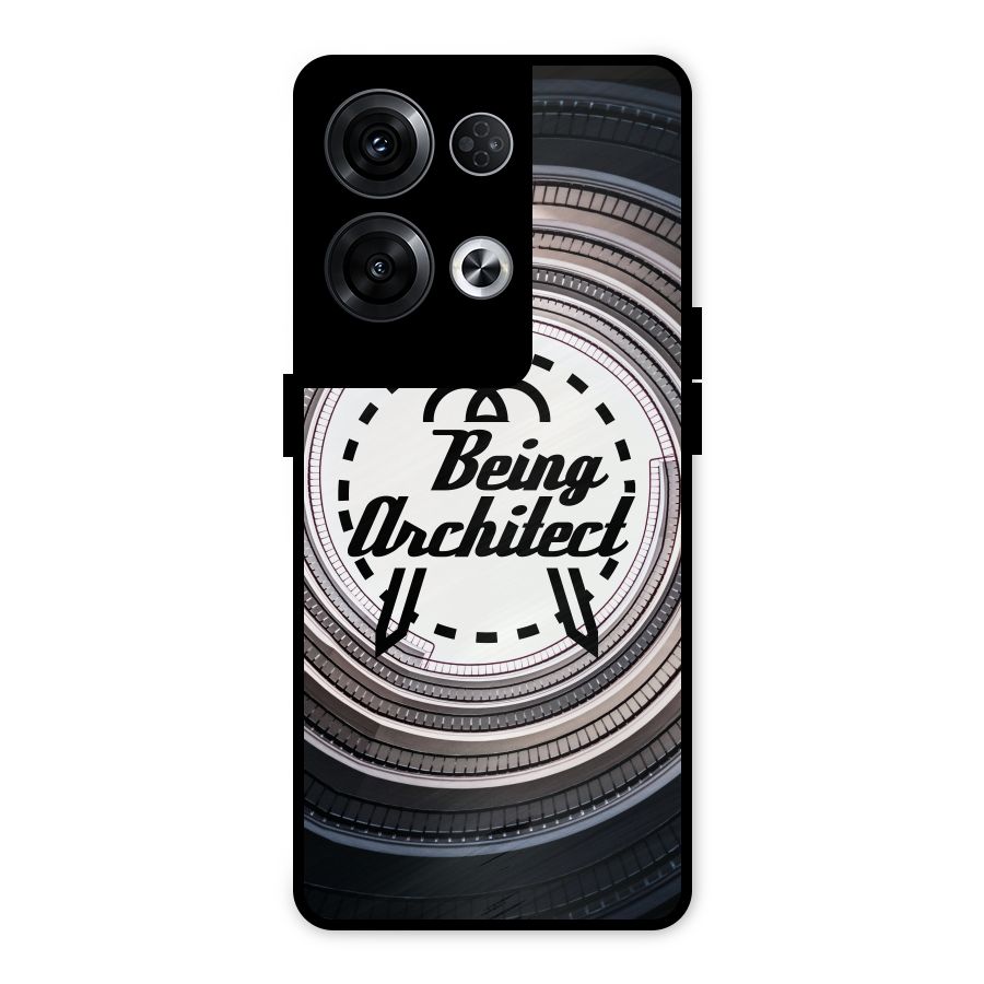 Being Architect Metal Back Case for Oppo Reno8 Pro 5G