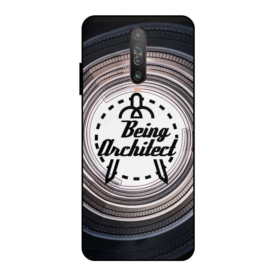 Being Architect Metal Back Case for Poco X2